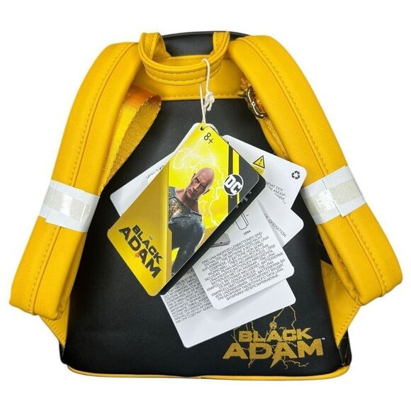 NEW Loungefly DC Comics Black Adam Light Up Cosplay Mini Backpack - Picture 3 of 10